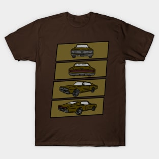 muscle car vintage illustration T-Shirt